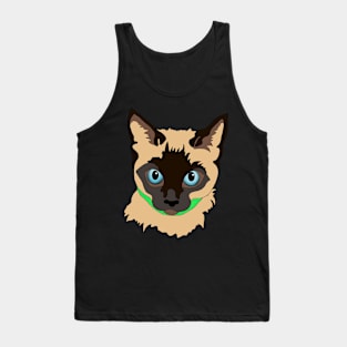 Siamese Cat Tank Top